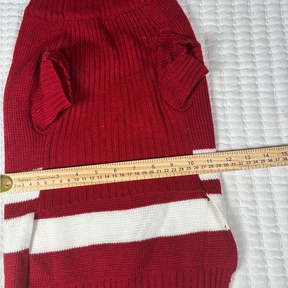 Alabama Crimson Tide NCAA Dog Sweater Large Pets First Knit Pet Apparel - Picture 5 of 6